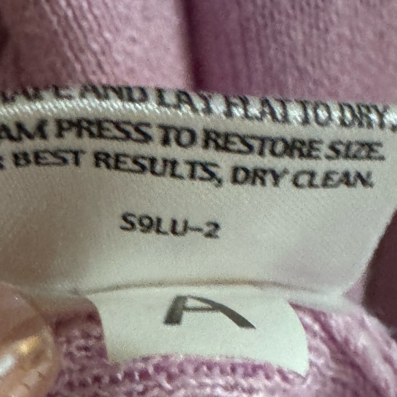 Eileen Fisher Light Purple Open-Front Cardigan 100% Linen - Sz L - Picture 6 of 7